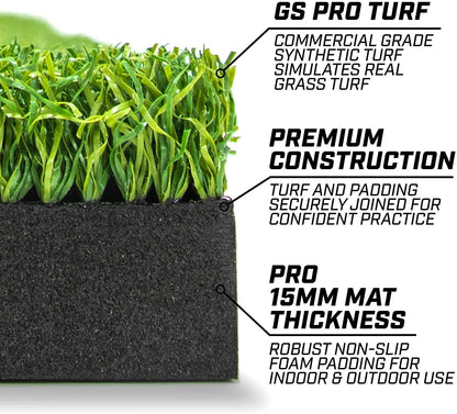 Golf Hitting Mat Artificial Turf Mat for Indoor/Outdoor