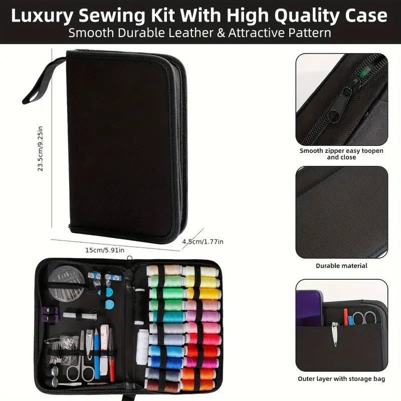 Sewing Kit with Mixed Colors