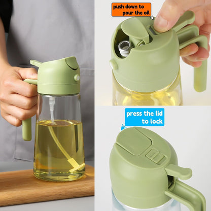 2 in 1 Oil Dispenser Bottle