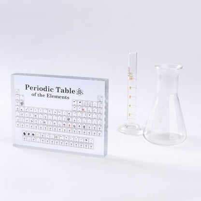 Acrylic Periodic Table With Real Elements