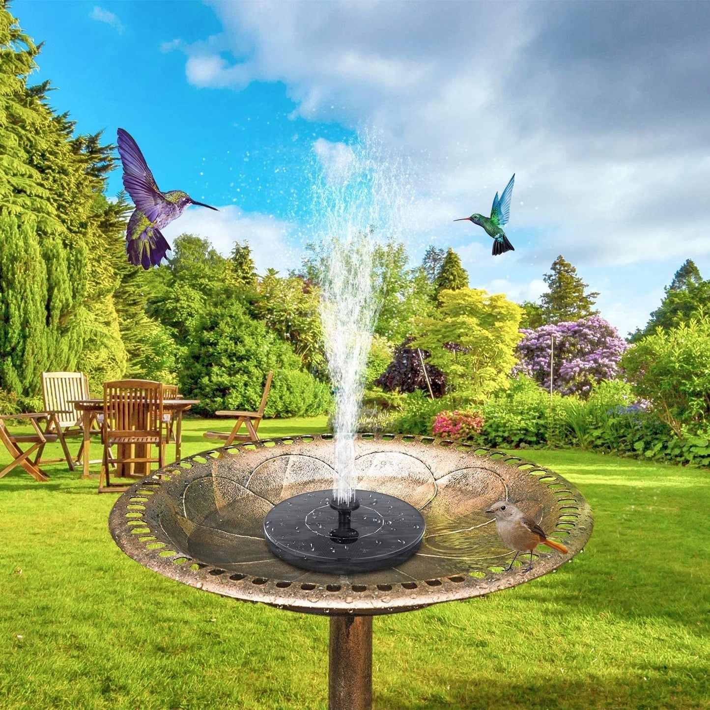 Solar Bird Bath Fountain Pump