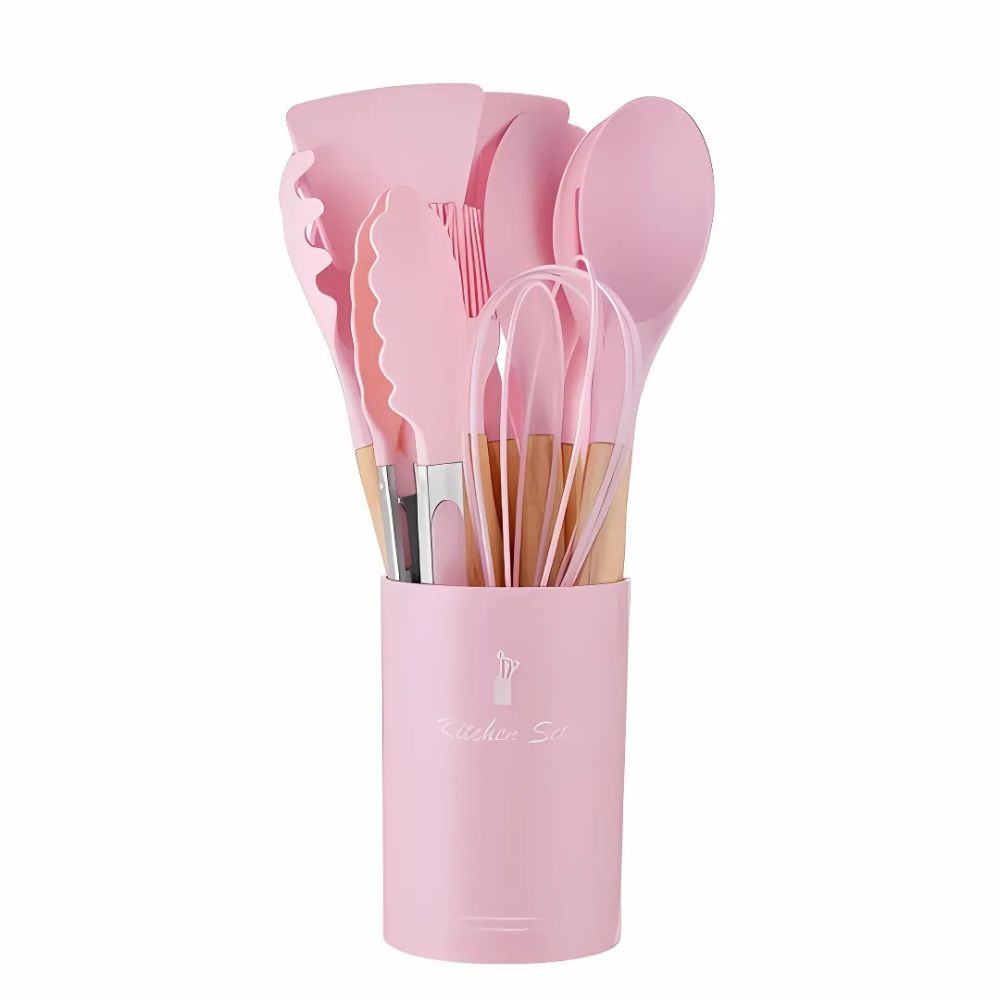 12pcs Silicone Non-Stick Cooking Utensil Set