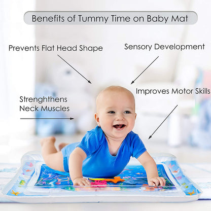 Inflatable Tummy Time Premium Water mat Infants