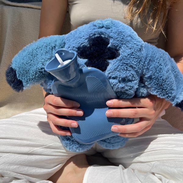 Stitch Winter Plush Hot Water Bottle