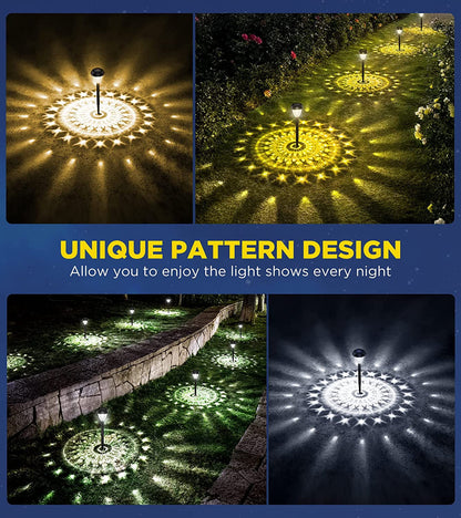 Solar Outdoor Lights Decorative 10 Pack