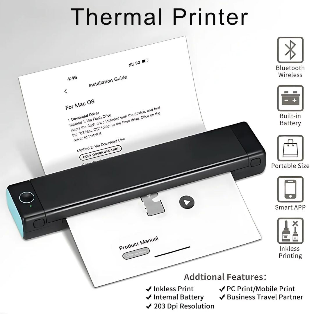 Portable Thermal Printer