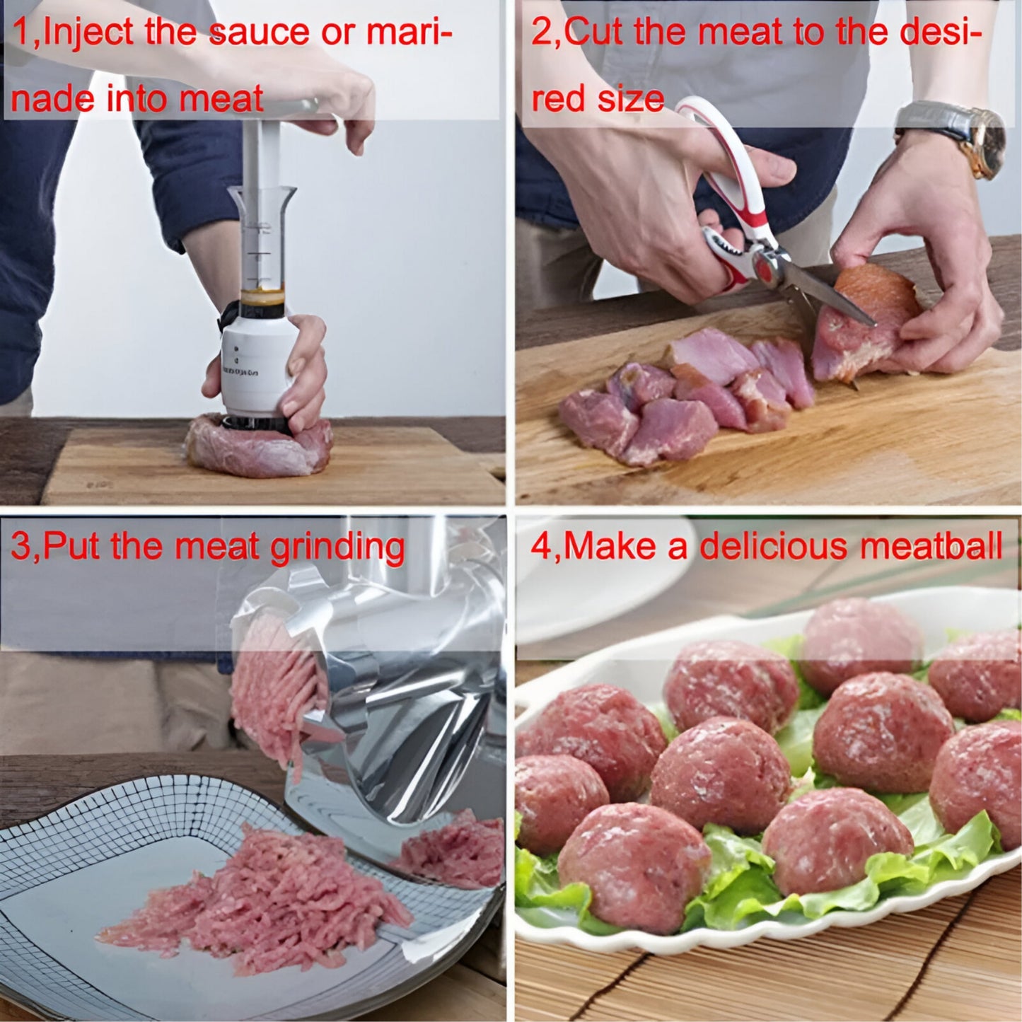 Stainless Steel Meat Tenderizer